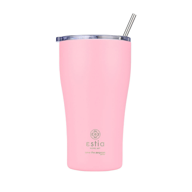 Ποτήρι Θερμός 500ml Estia Save The Aegean Blossom Rose 01-23157