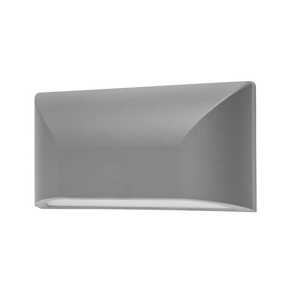 Απλίκα Led Εξωτερικού Χώρου Eurolamp 145-52076 Grey