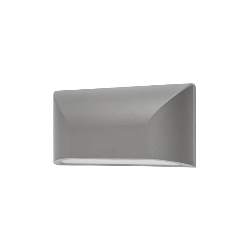 Απλίκα Led Εξωτερικού Χώρου Eurolamp 145-52076 Grey