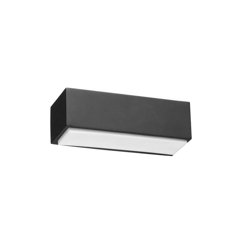 Απλίκα Led Εξωτερικού Χώρου Eurolamp Nikita 145-82092 Dark Grey