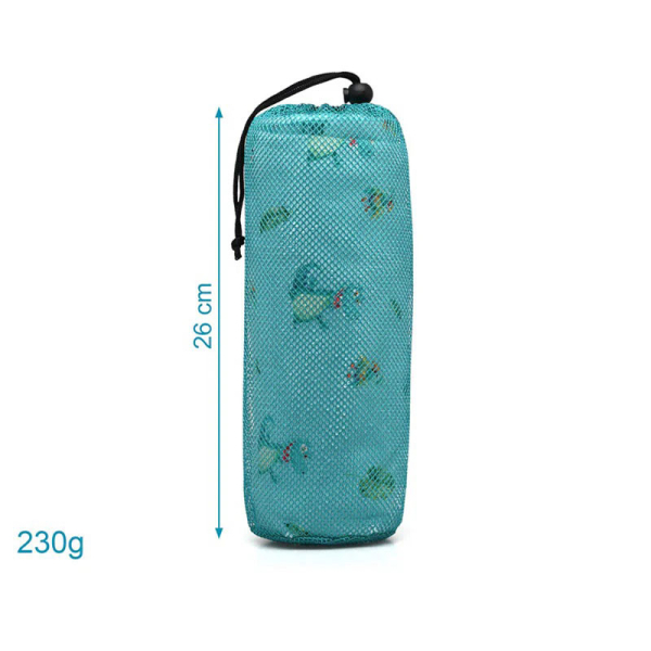 Παιδική Πετσέτα Θαλάσσης Microfiber (75x150) Kiokids Crocodile Μέντα 4357