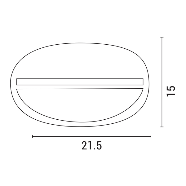 Απλίκα Εξωτερικού Χώρου Eurolamp 147-55068 Grey