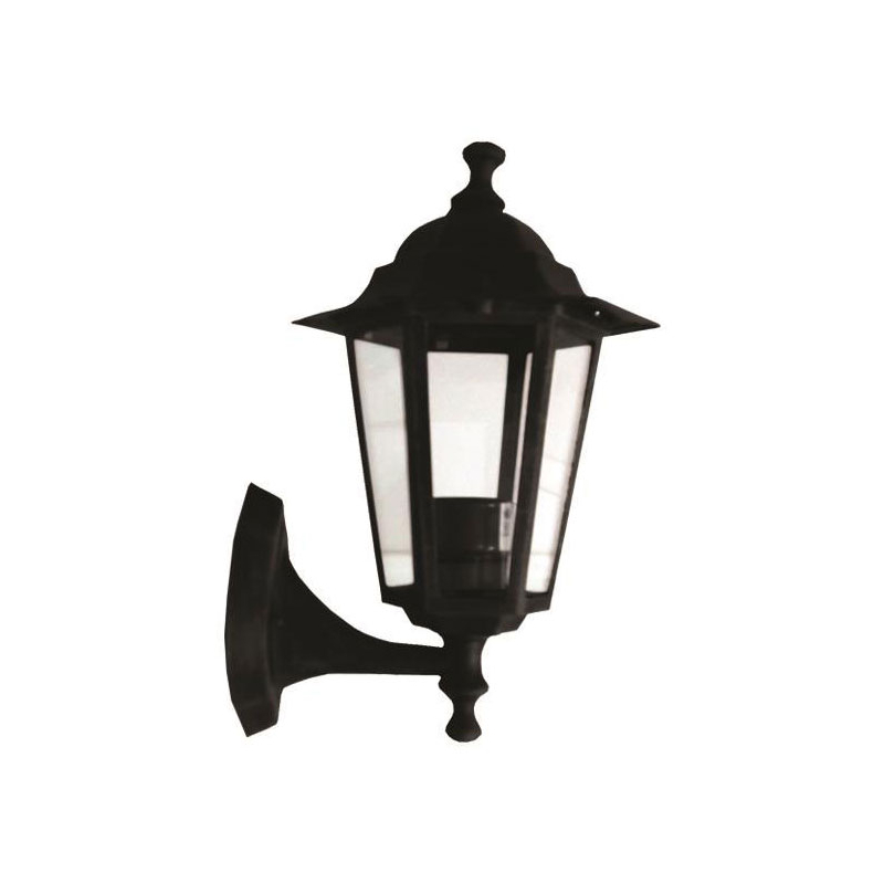 Απλίκα - Φανάρι Εξωτερικού Χώρου Eurolamp 154-55121 Black