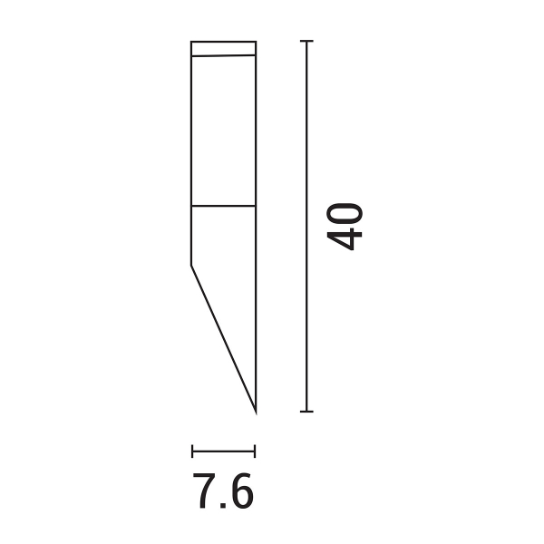 Απλίκα Εξωτερικού Χώρου Eurolamp 154-56020 Inox