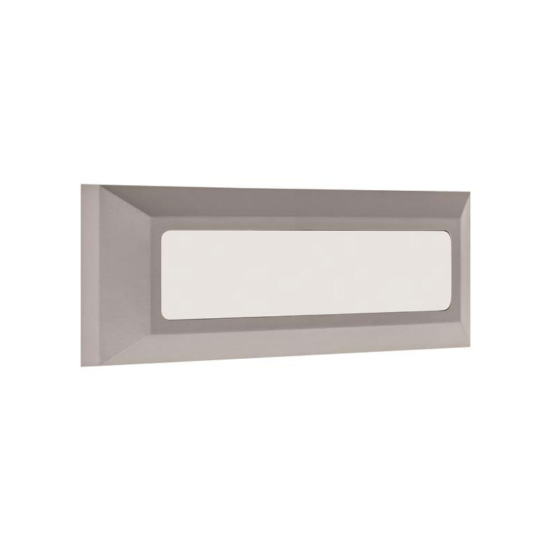 Απλίκα Led Εξωτερικού Χώρου Eurolamp 145-52002 Grey