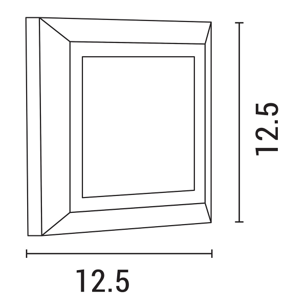 Απλίκα Led Εξωτερικού Χώρου Eurolamp 145-52004 White