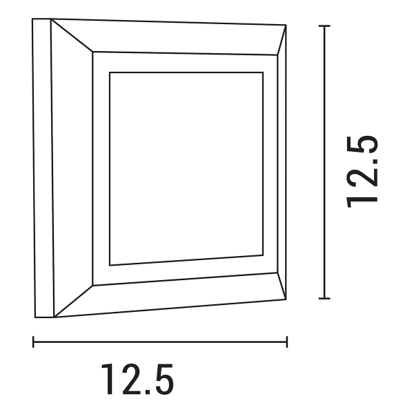 Απλίκα Led Εξωτερικού Χώρου Eurolamp 145-52006 Grey