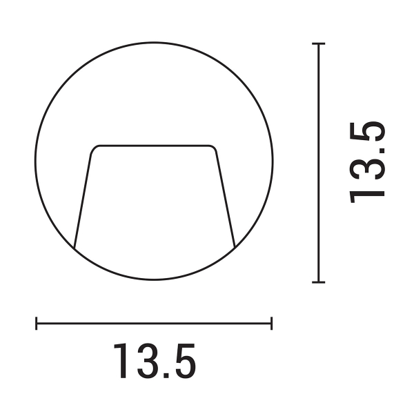 Απλίκα Led Εξωτερικού Χώρου Eurolamp 145-52015 Grey