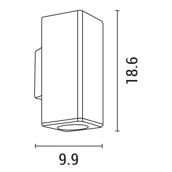 Σποτ Εξωτερικού Χώρου Eurolamp 145-82007 Grey