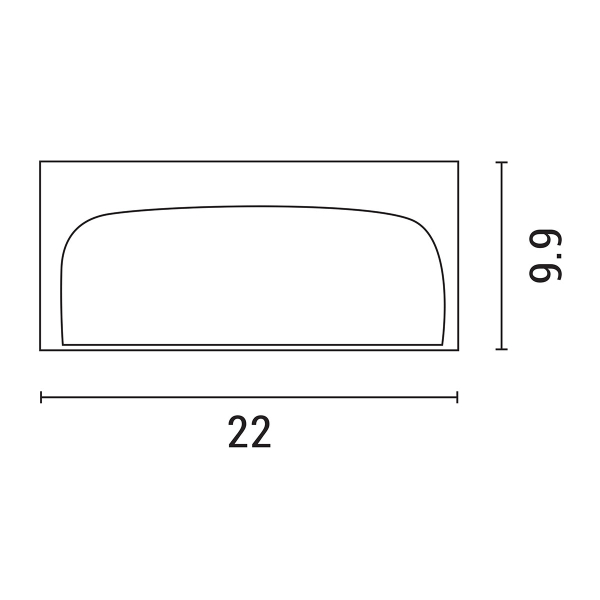 Απλίκα Εξωτερικού Χώρου Eurolamp 145-20232 Grey