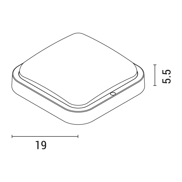 Απλίκα Led Εξωτερικού Χώρου Eurolamp 145-20032 White