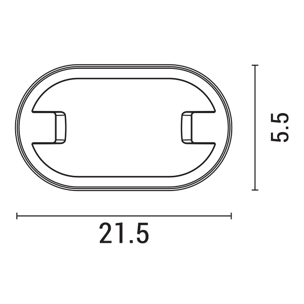 Απλίκα Led Εξωτερικού Χώρου Eurolamp 145-20039 White Ψυχρό