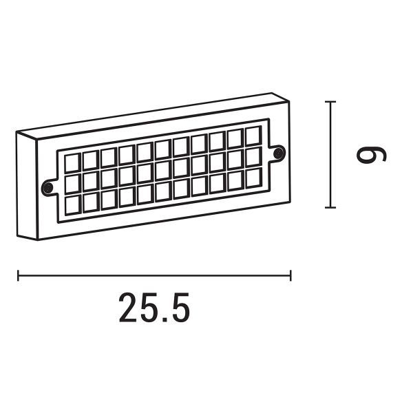 Απλίκα Led Εξωτερικού Χώρου Eurolamp Senario 145-52117 Black 3CCT