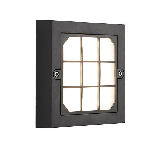 Απλίκα Led Εξωτερικού Χώρου Eurolamp Senario 145-52121 Black 3CCT