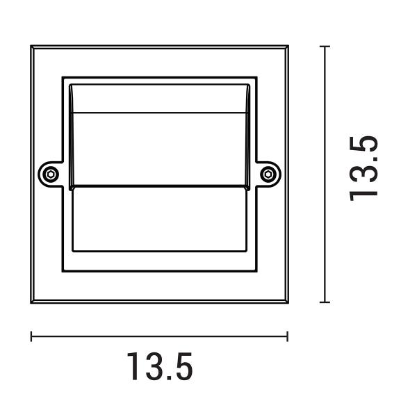 Απλίκα Led Εξωτερικού Χώρου Eurolamp Senario 145-52124 White 3CCT