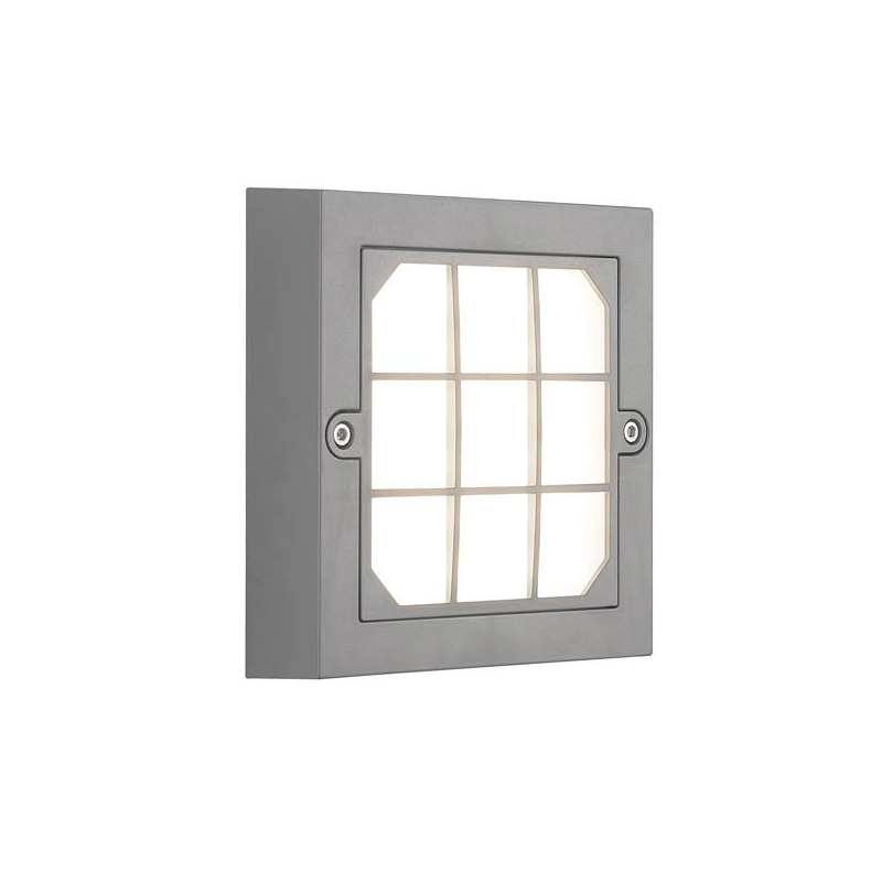 Απλίκα Led Εξωτερικού Χώρου Eurolamp Senario 145-52123 Dark Grey 3CCT