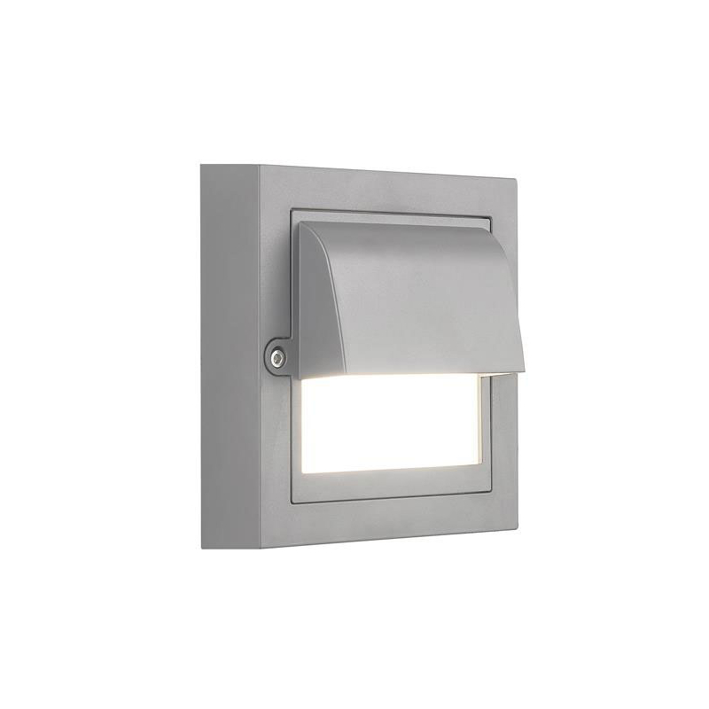 Απλίκα Led Εξωτερικού Χώρου Eurolamp Senario 145-52126 Grey 3CCT