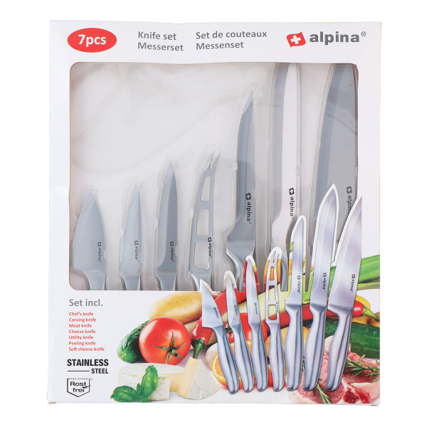 Μαχαίρια Κουζίνας (Σετ 7τμχ) Alpina 871125226842