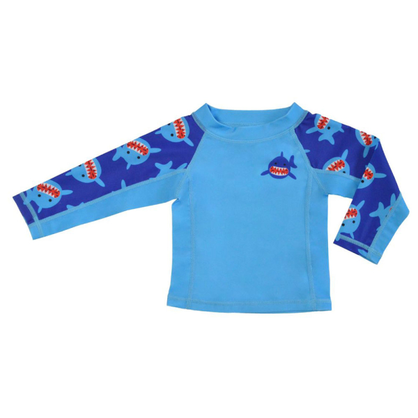 Παιδική Μπλούζα Με Αντηλιακή Προστασία Zoocchini Sherman The Shark