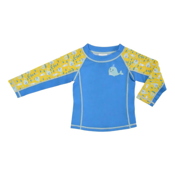Παιδική Μπλούζα Με Αντηλιακή Προστασία Zoocchini Willy The Whale