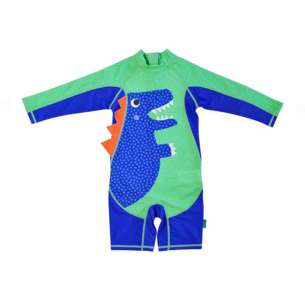 Παιδικό Ολόσωμο Μαγιό Με Αντηλιακή Προστασία Zoocchini Dinosaur