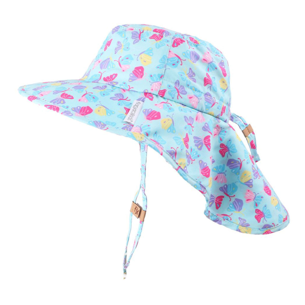 Παιδικό Καπέλο Με Αντηλιακή Προστασία FlapjackKids Butterfly