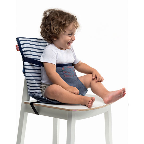 Φορητό Καθισματάκι Φαγητού (6+ Μηνών) Baby To Love Pocket Chair Μπλε Ριγέ BTL301293