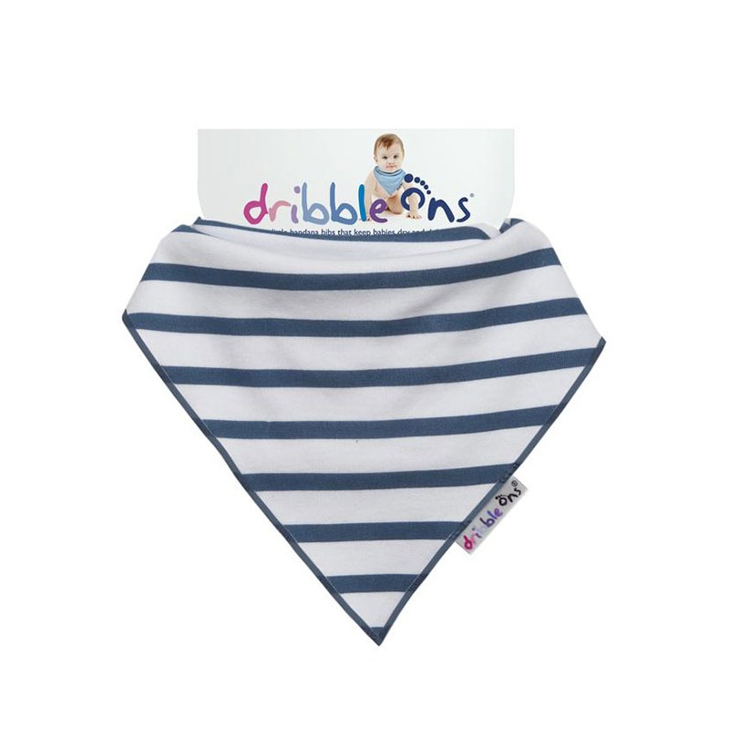 Σαλιάρα-Μπαντάνα 6+ Μηνών Sock Ons Nautical Stripes