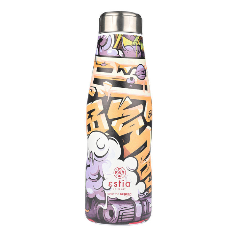 Μπουκάλι Θερμός 500ml Estia Save The Aegean Graffiti Rhythm 01-22068