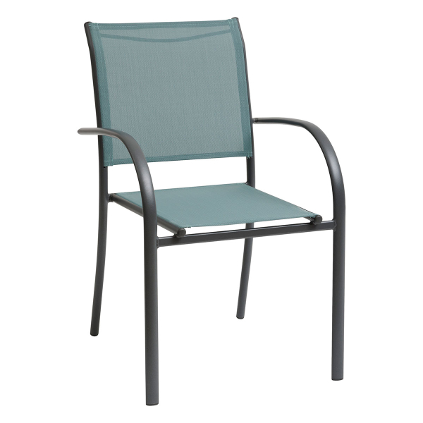 Σετ Κήπου Τραπέζι Επεκτεινόμενο (200/320x100x75.5) + 8 Καρέκλες H-S Piazza Jade