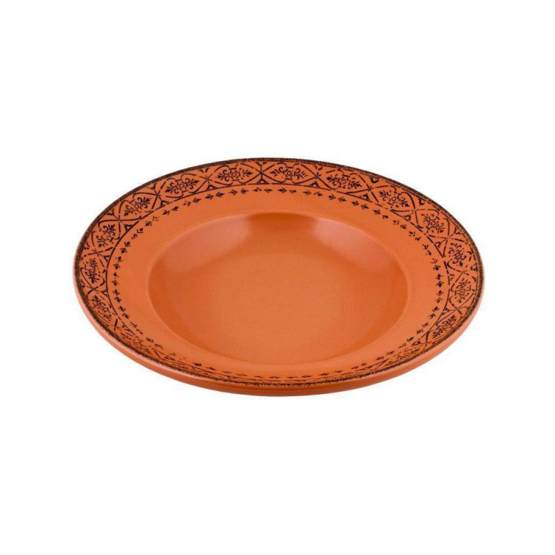 Πιάτο Βαθύ Σπαγγέτι (Φ27) Oriana Ferelli Vintage Terracotta 22268-10