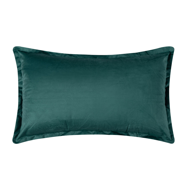 Βελουτέ Διακοσμητική Μαξιλαροθήκη (35x60) Silk Fashion A804 Πράσινο