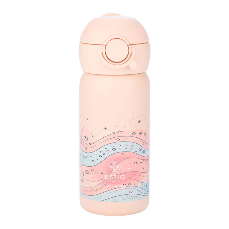 Παγούρι - Θερμός 350ml Με Καλαμάκι Estia Save The Aegean Whimsy Wonders 01-23492