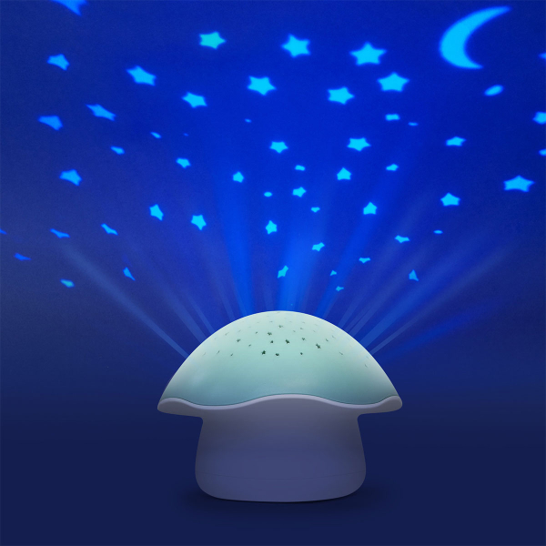 Μουσικός Προβολέας Pabobo Mushroom Stars Blue SP02M-B