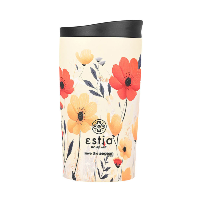 Ποτήρι Θερμός 350ml Estia Save The Aegean Travel Mug Summer Reverie 01-25656