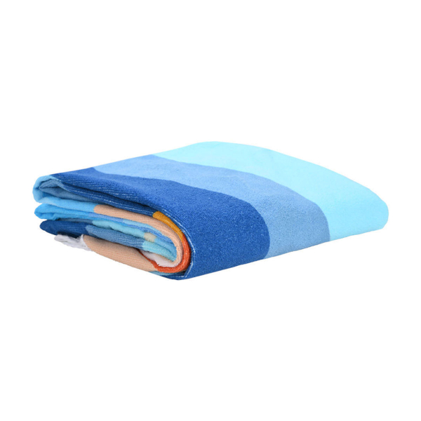 Στρογγυλή Πετσέτα Θαλάσσης Microfiber (Φ150) Estia Save The Aegean Serene Shores 00-26158