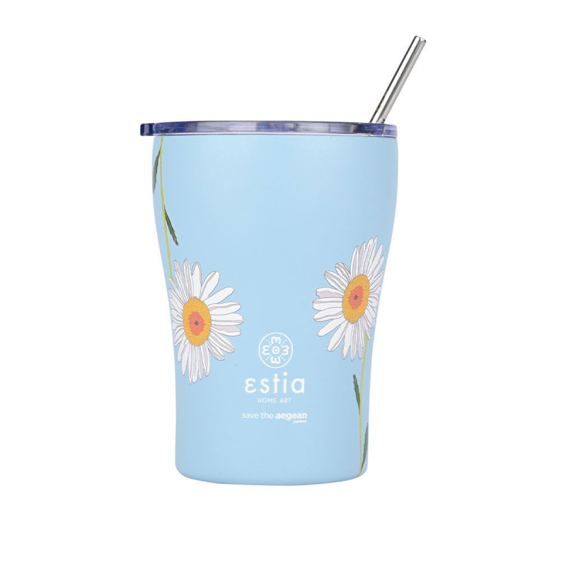 Ποτήρι Θερμός 350ml Estia Save The Aegean Dreamy Sky 01-23065