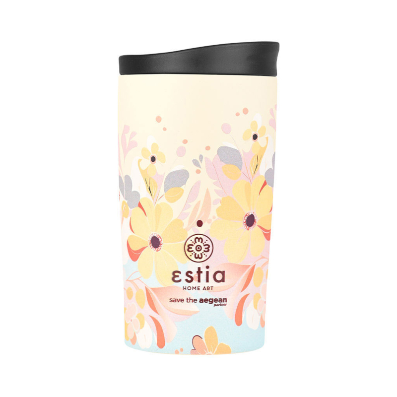 Ποτήρι Θερμός 350ml Estia Save The Aegean Travel Mug Spring Sonata 01-25649