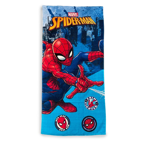 Παιδική Πετσέτα Θαλάσσης Microfiber (70x140) Dimcol Spider-Man 96