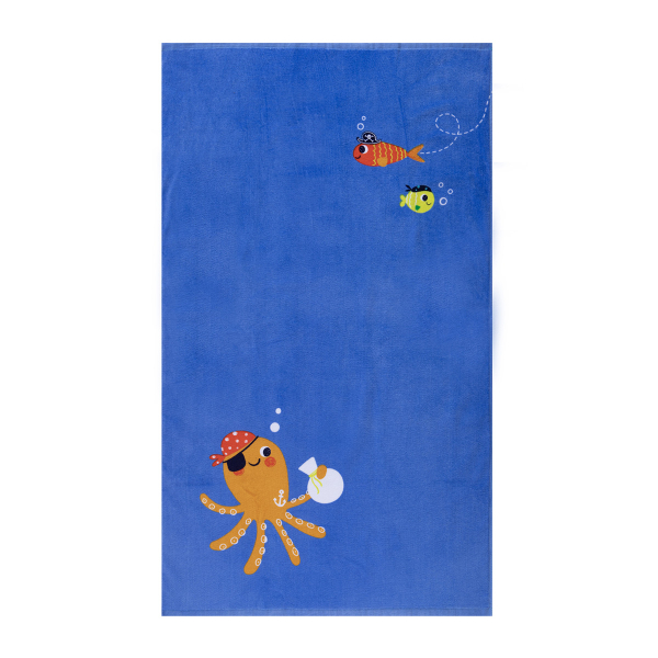 Παιδική Πετσέτα Θαλάσσης (70x120) Nef-Nef Pirate Octapus