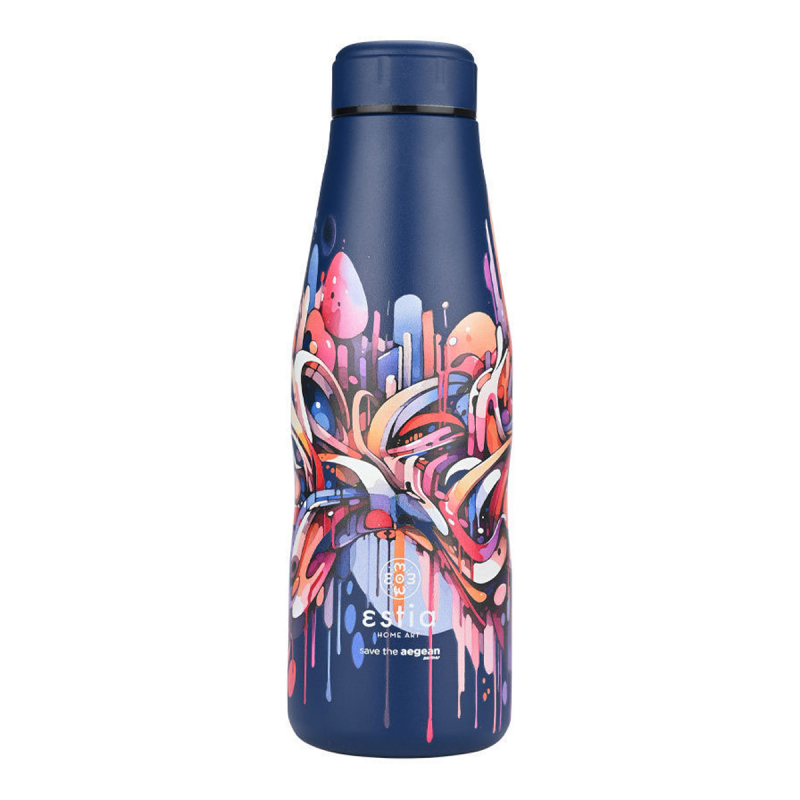 Μπουκάλι Θερμός 500ml Estia Save The Aegean Vibrant Vortex 01-22075