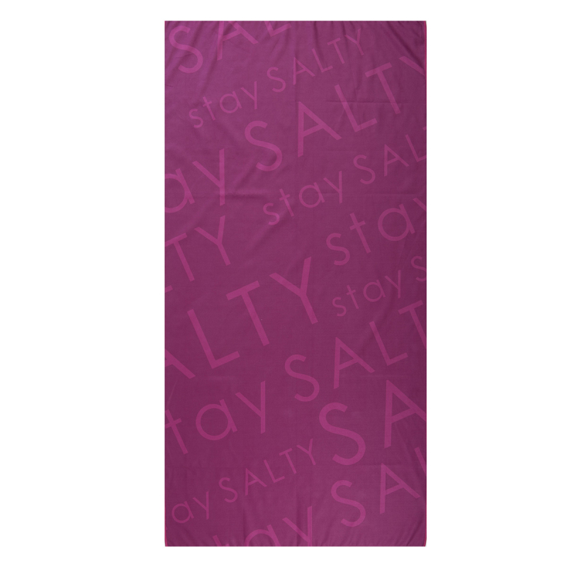 Πετσέτα Θαλάσσης Microfiber (75x150) Nef-Nef Stay Salty Fuchsia 200gsm