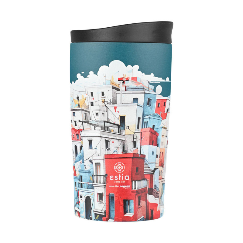 Ποτήρι Θερμός 350ml Estia Save The Aegean Travel Mug Urban Mythos 01-25601