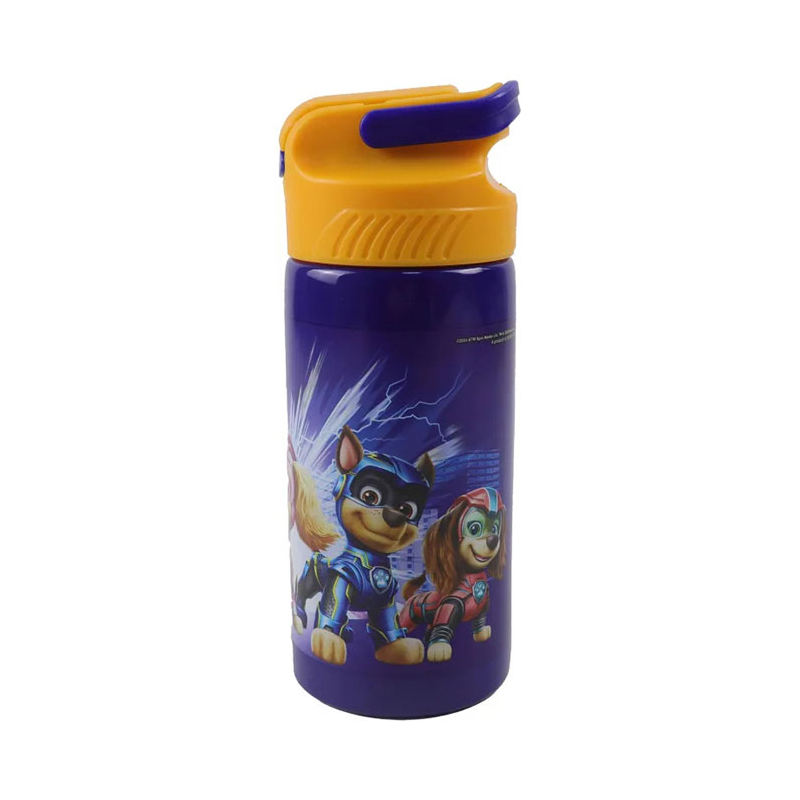 Παγούρι 500ml Με Καλαμάκι Gim SS Paw Patrol Mighty Movie