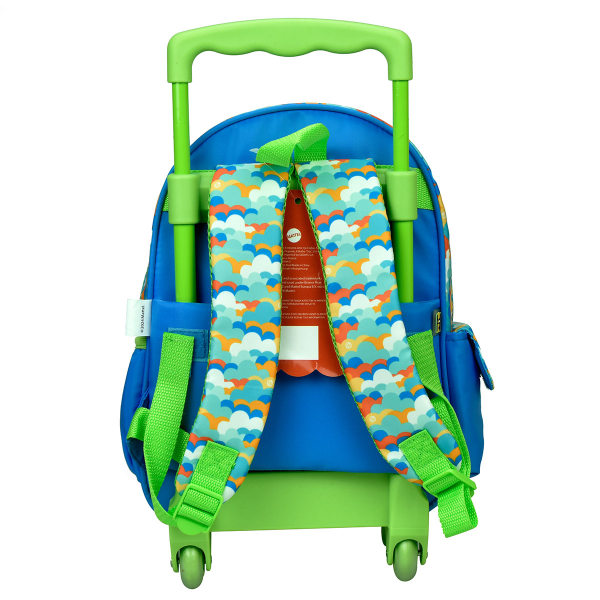 Σχολική Τσάντα Τρόλεϊ Νηπιαγωγείου (25x15x30) Fisher Price Frog