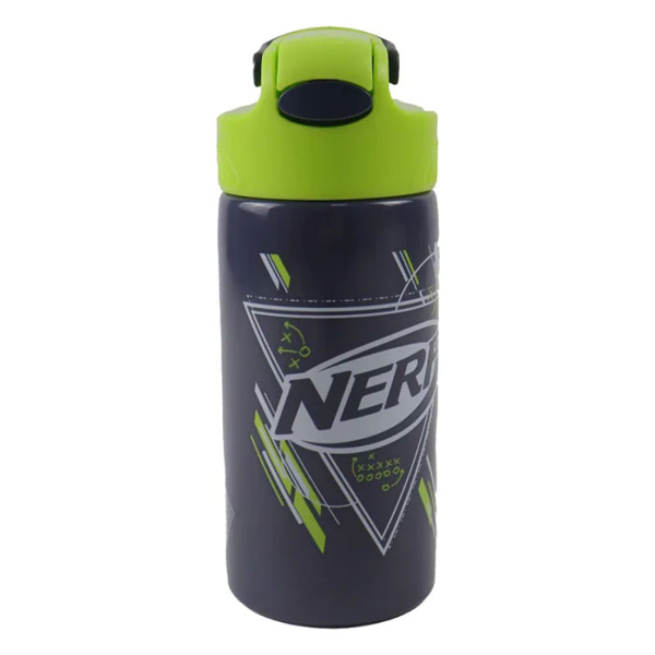 Παγούρι 500ml Με Καλαμάκι Gim SS Nerf