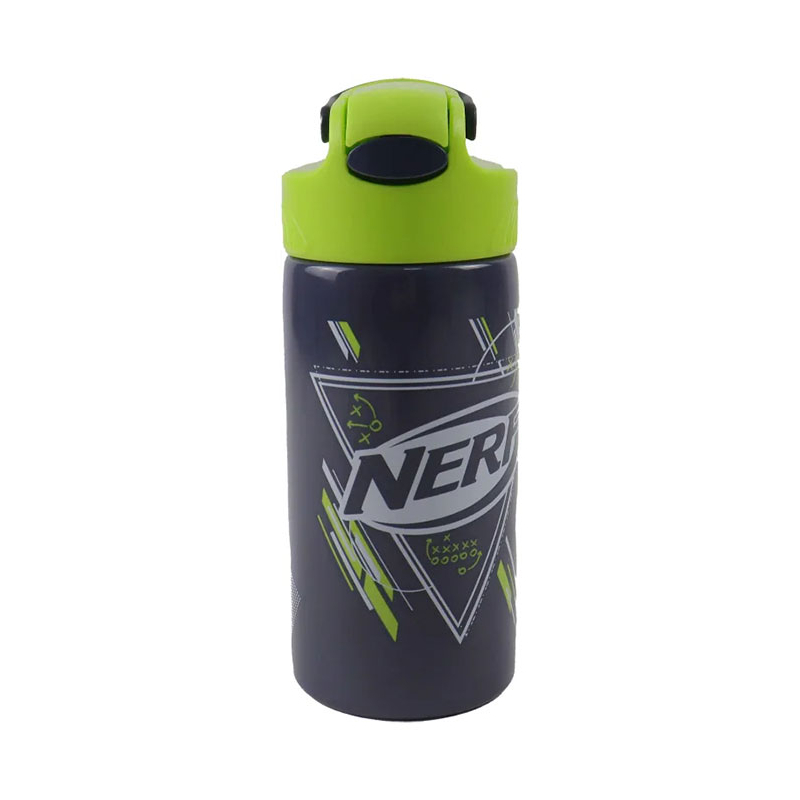 Παγούρι 500ml Με Καλαμάκι Gim SS Nerf