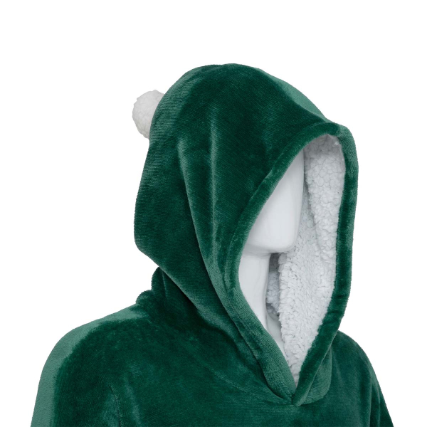 Fleece Φούτερ Με Sherpa (85x118) A-S Flan Green 199496