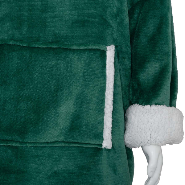 Fleece Φούτερ Με Sherpa (85x118) A-S Flan Green 199496