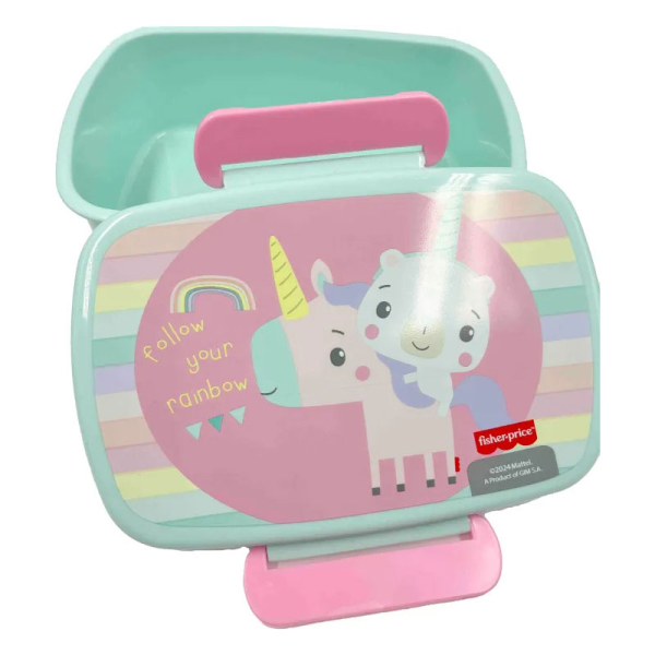 Φαγητοδοχείο 800ml (17.5x13x7) Fisher Price Unicorn